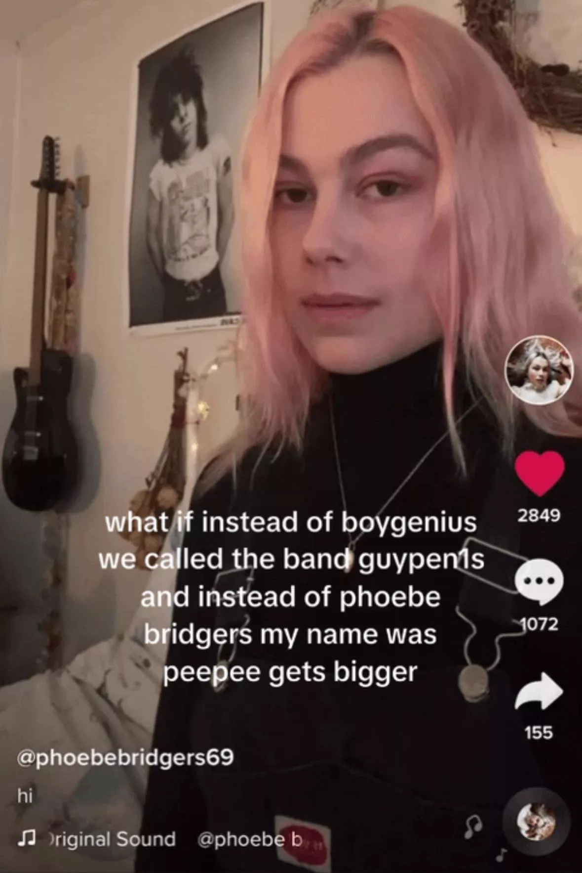 Phoebe Bridgers? More like Peepee N******!  posted by Elegant_Box_3806