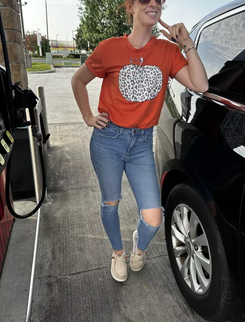 Pumpkin picking today, maybe I’ll get checked out too.. [f] by Cay_Bakes