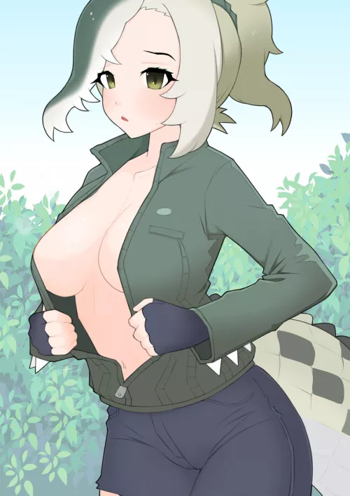 Saltwater Crocodile [Kemono Friends] by xdragon2k