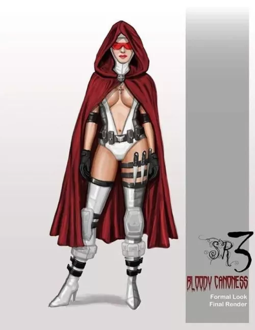 Showing Some Love For The Bloody Cannoness (Artist Unknown) by NinjaZero2099