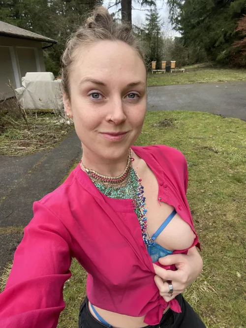 The perfect bra for my perfect breasts  by MayaRoseTantrika