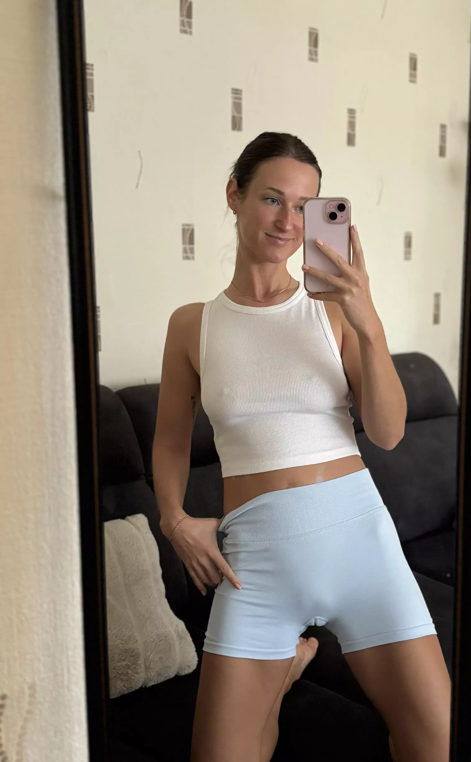 After workout selfie today..  posted by TheEmilyXrose