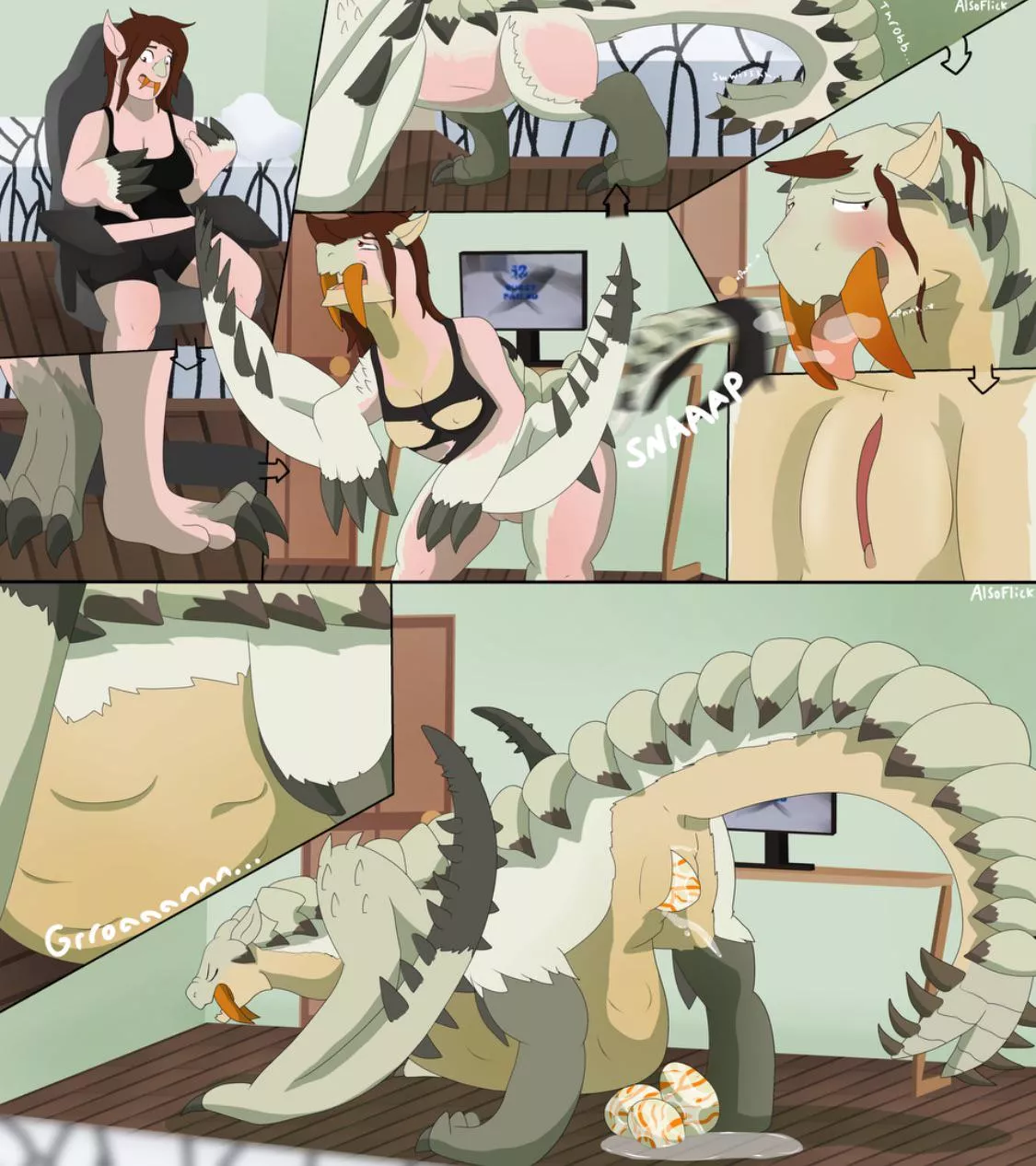 “Another Mission Failed” Monster Hunter Barioth TF By AlsoFlick posted by The_TransforMaster37