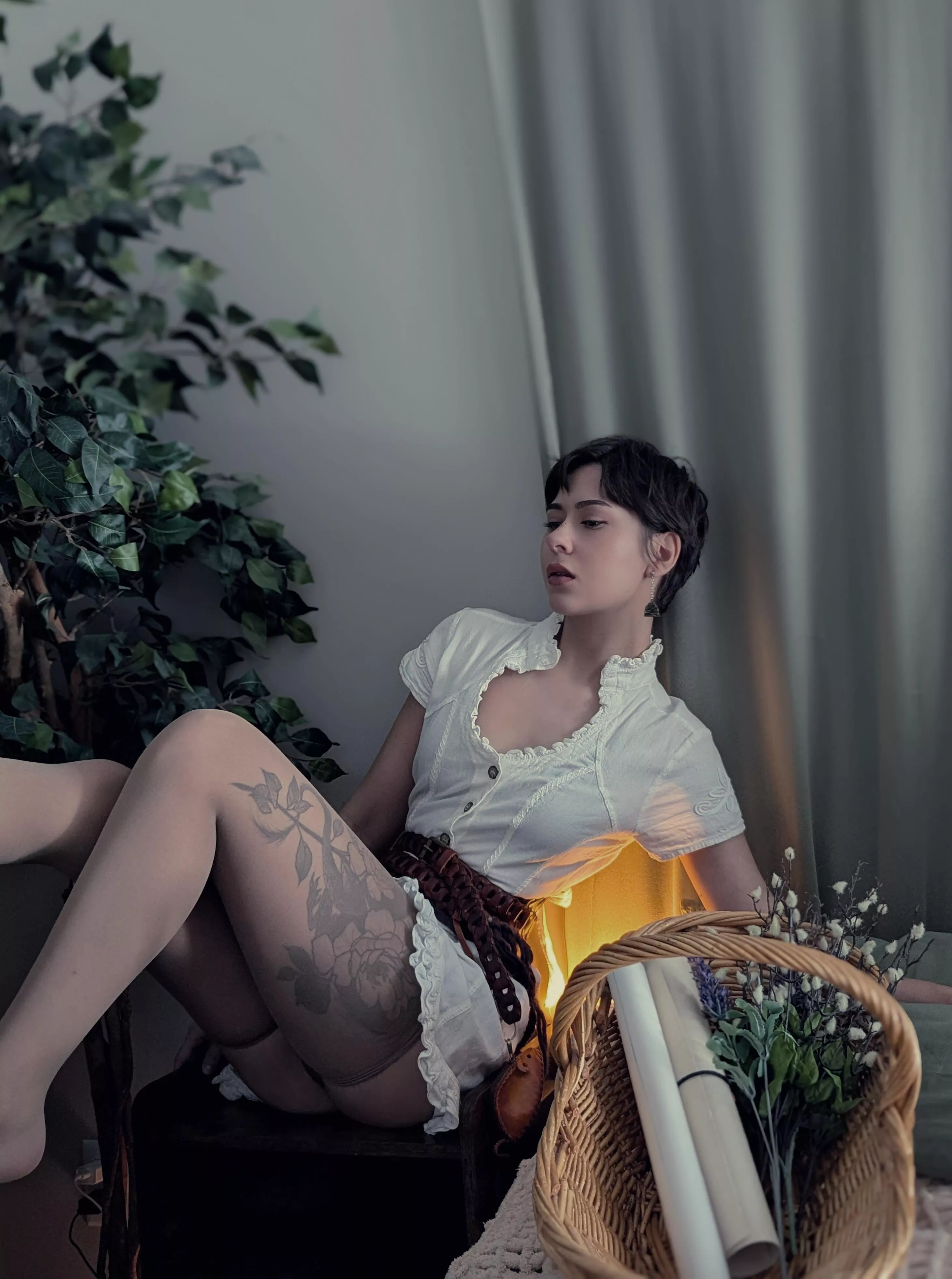 Do you like my thigh highs? posted by Ariya3D