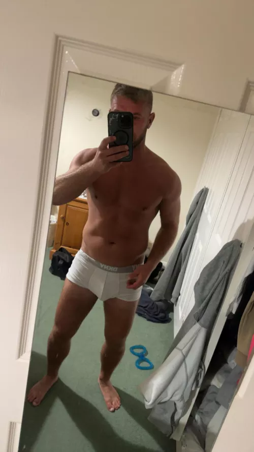 Do you like this white underwear?😈🍆 by JDaddyOF
