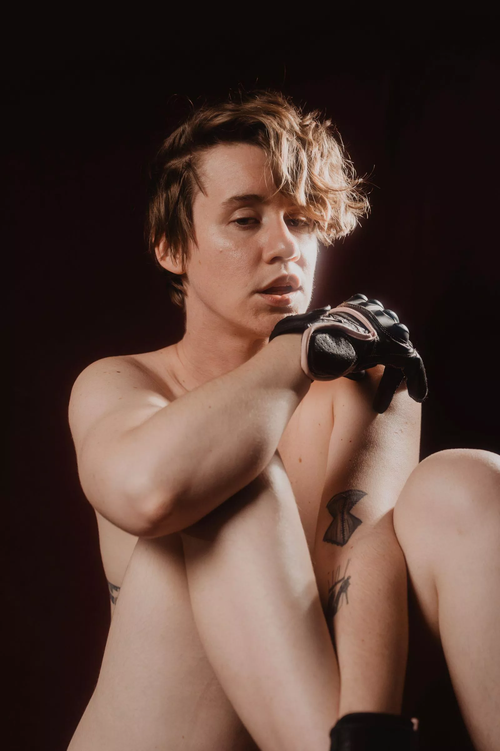 Do you think I should lose the gloves too?  posted by DonnaMaeTrichs