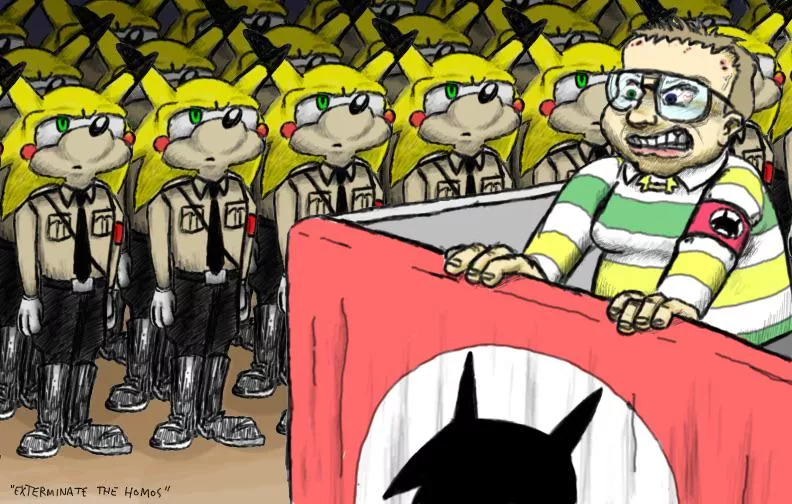 Exterminate the Homos.png posted by LiamFalconer2510