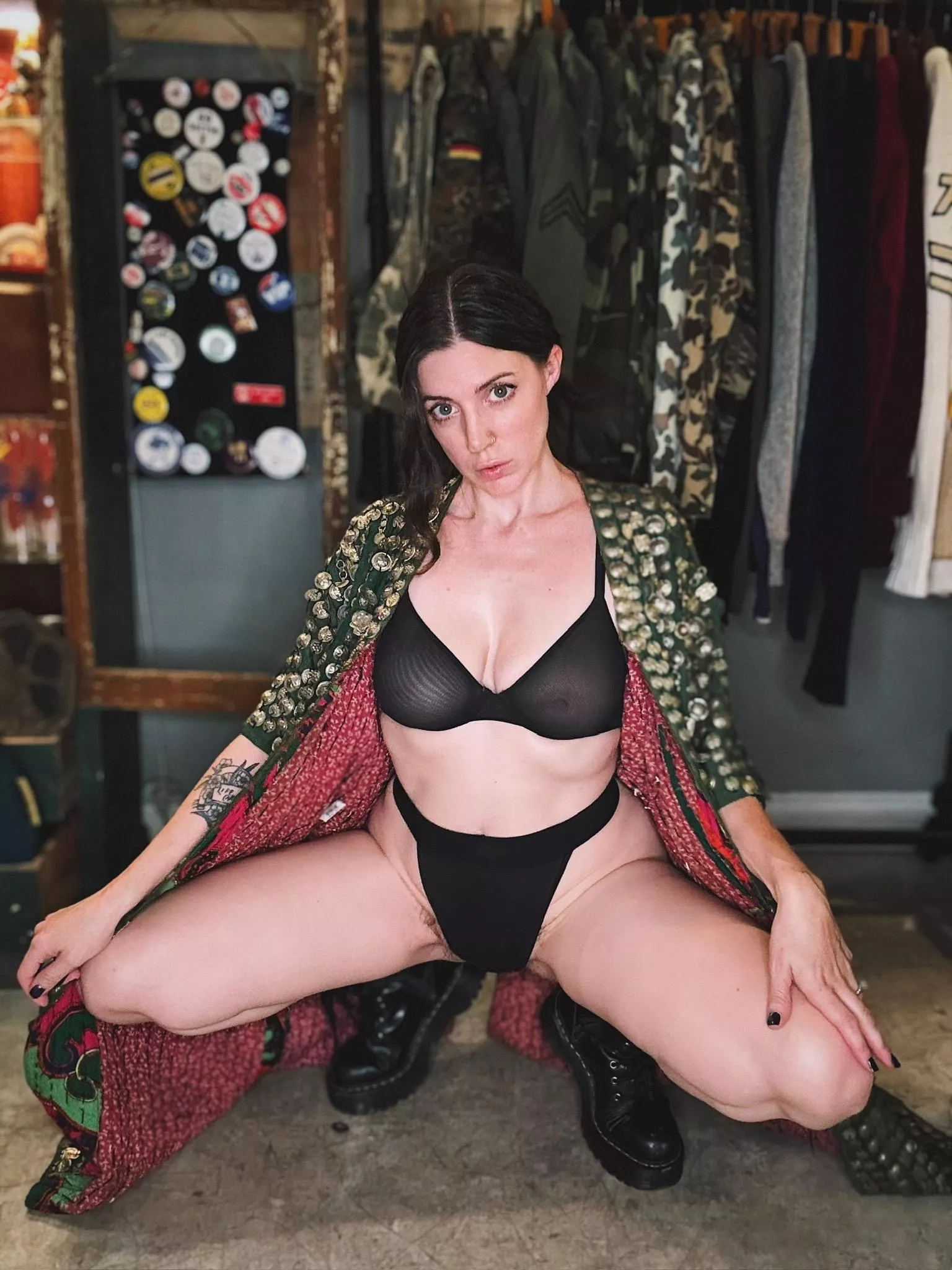 Feeling pretty badass in this outfit posted by PrettySadieReed