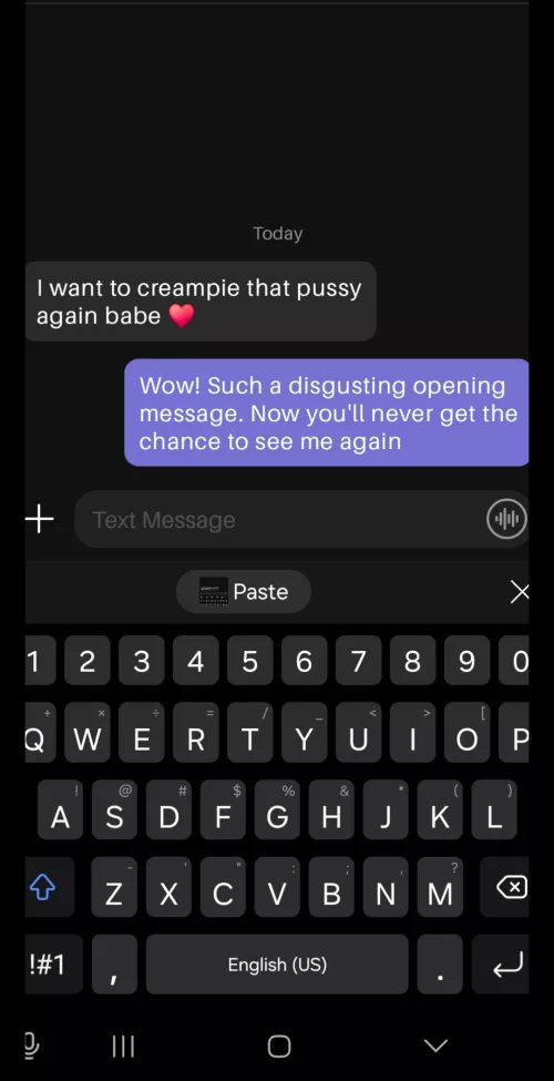 I don't care who you are- if you send me incriminating messages you are gone :) by Lucyluciidxo