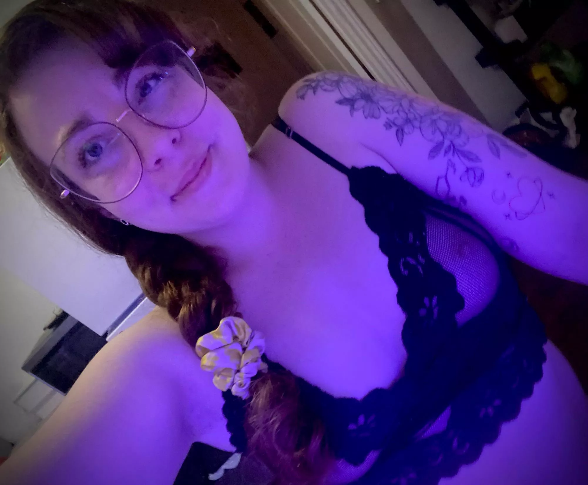 Just another cutie with bad vision 😅 posted by gingergirl_710