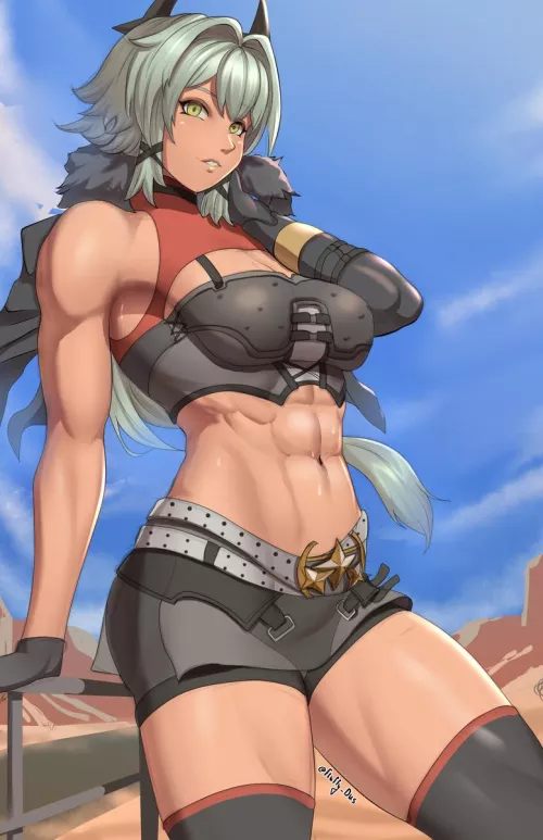 King Caesar [Zenless Zone Zero] (FluffyDus) by A_MASSIVE_PERVERT