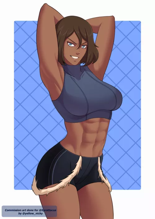 Korra's Abs [@yellow_nicky] by TheTMoneyMan