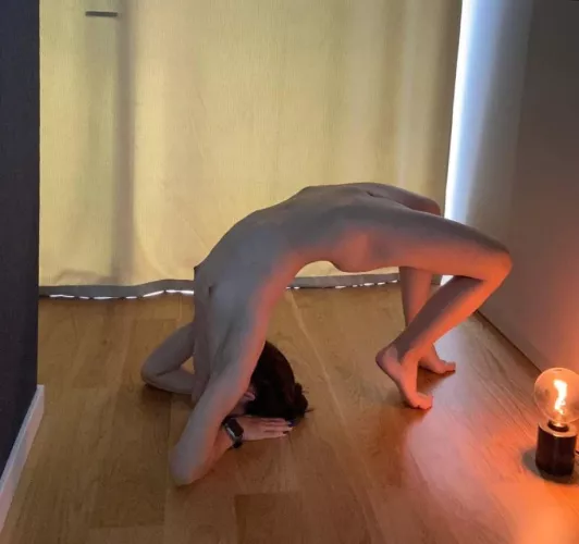 morning yoga is so energizing for my body by meledylove