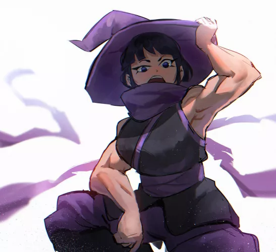 Muscular Witch [@Chloraide_] by TheTMoneyMan