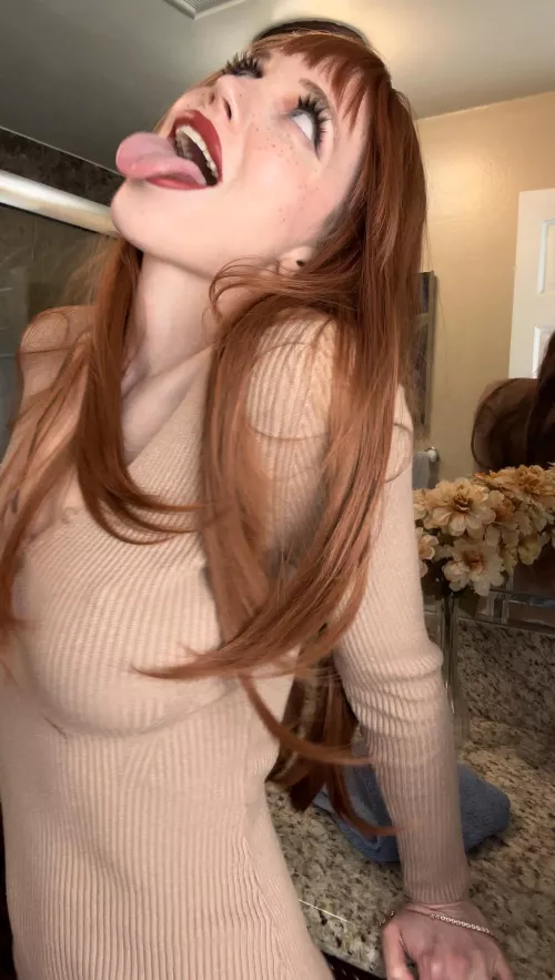 My first post here! Is my tongue a good one? by KimBluestone