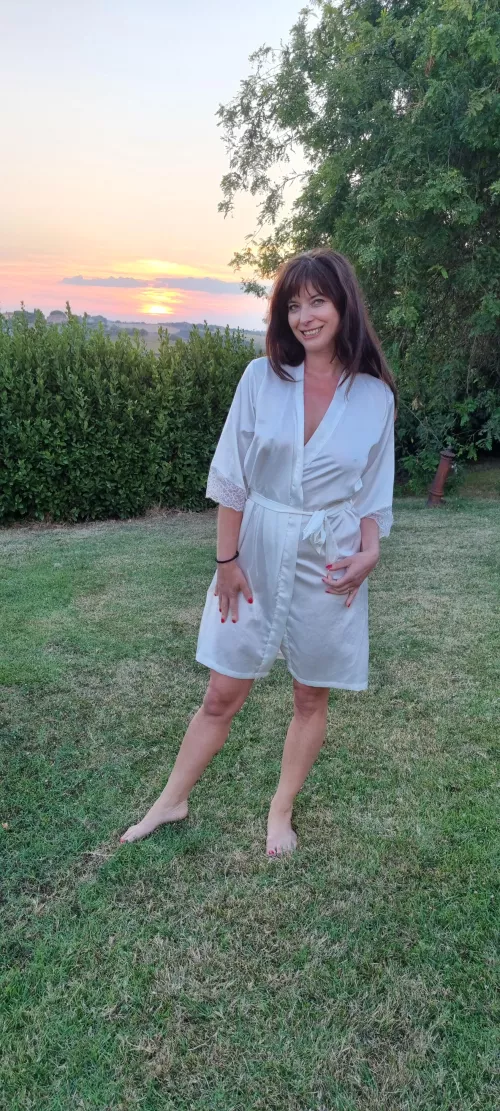 my neighbor loves this nightdress because it is a bit see thru by starlightestella