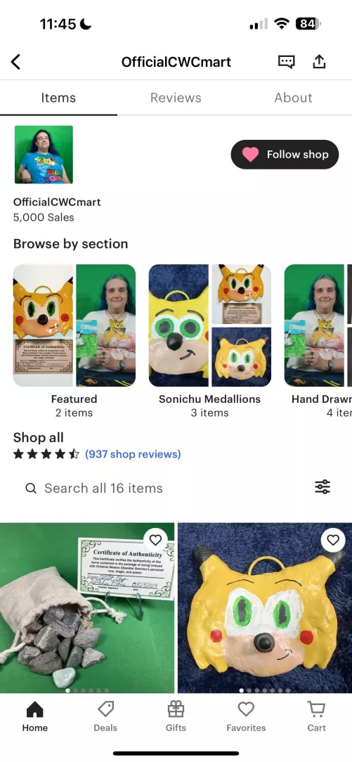 OfficialCWCMart just hit 5,000 sales by sippy333