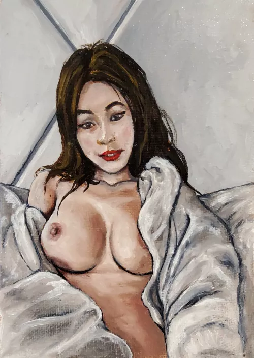 Oil Portrait by Jimmy by Jimmys_Paintings