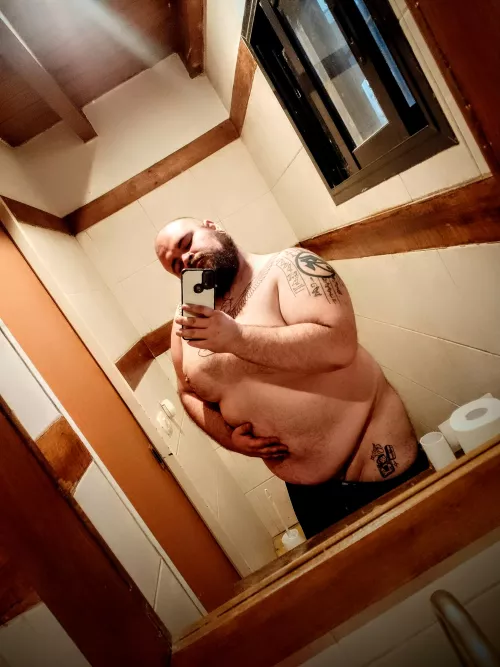 Really want some belly rubs today, any taker? 🥵 by TomyFisura