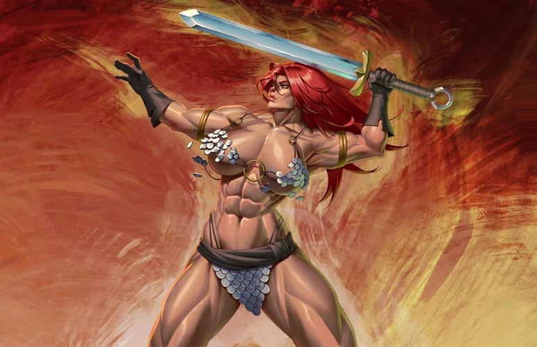 Red Sonja (Minh Pham)  by I_Am_Nioh