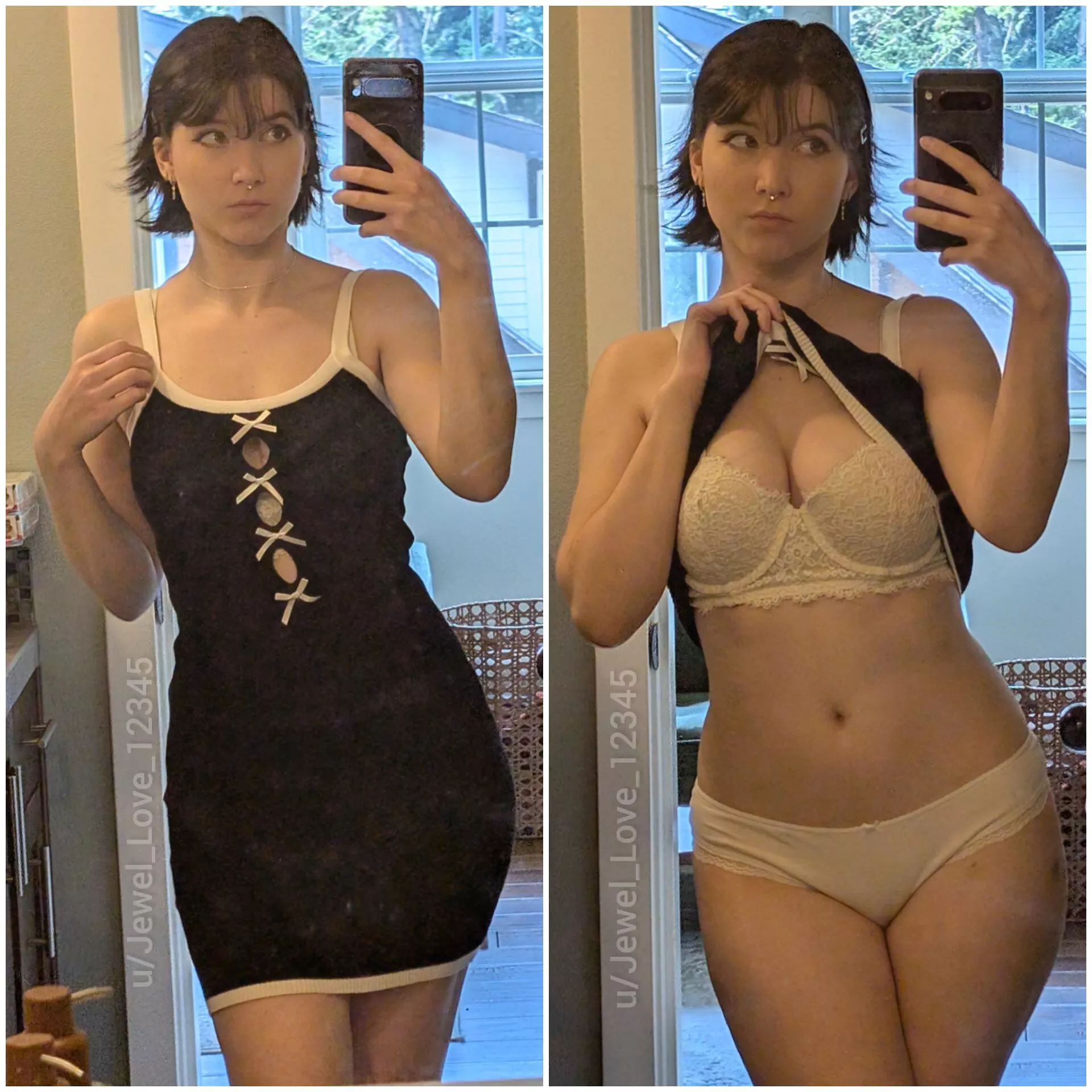 Showing you what's under my dress so you don't have to imagine it!  posted by Jewel_Love_12345