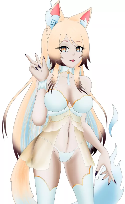 [Sinder] Sanagi Sinder doesn't need a lamp by Atlus_Shadwmane