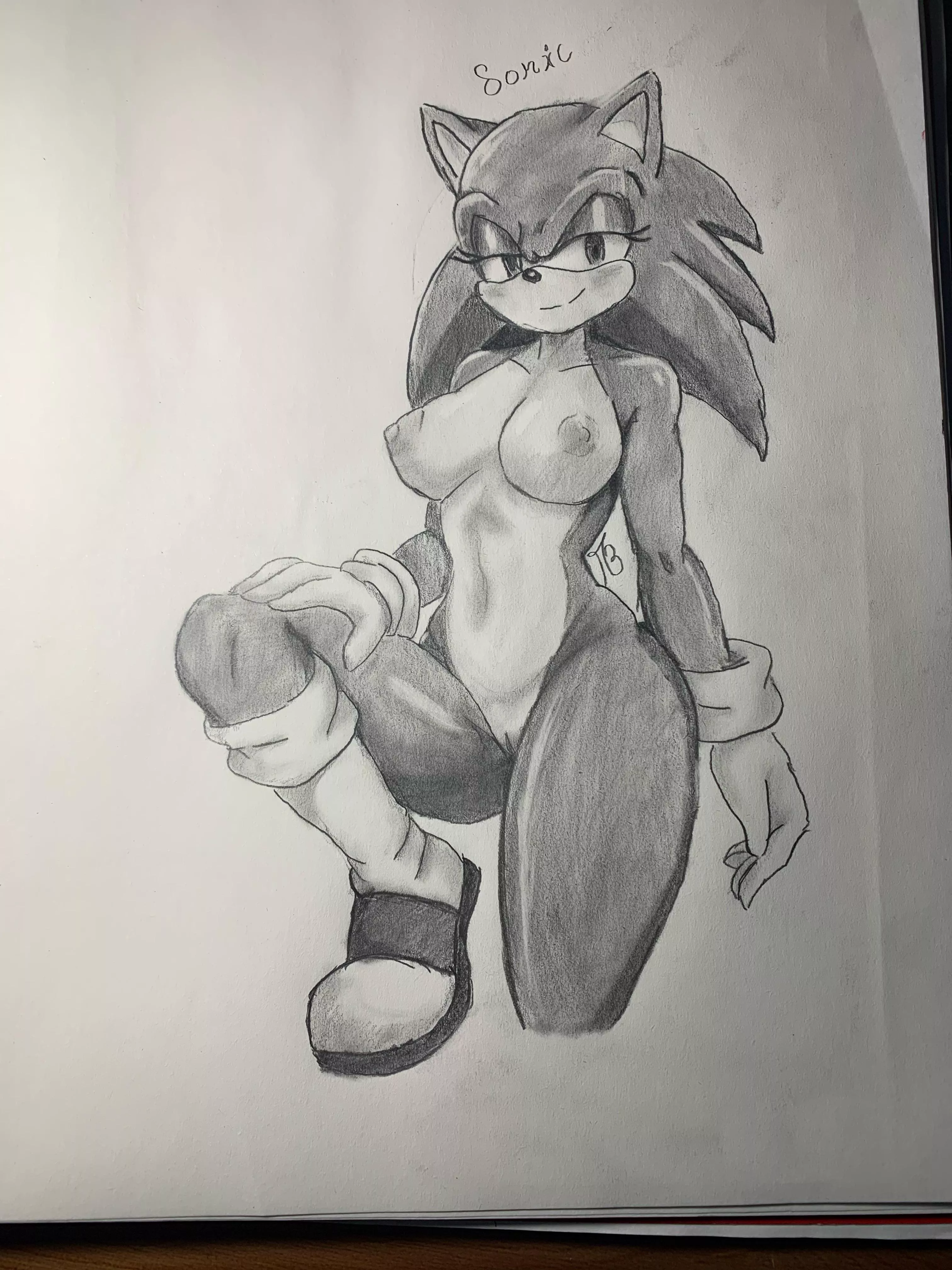 Sonic (F) posted by YOLO-ART