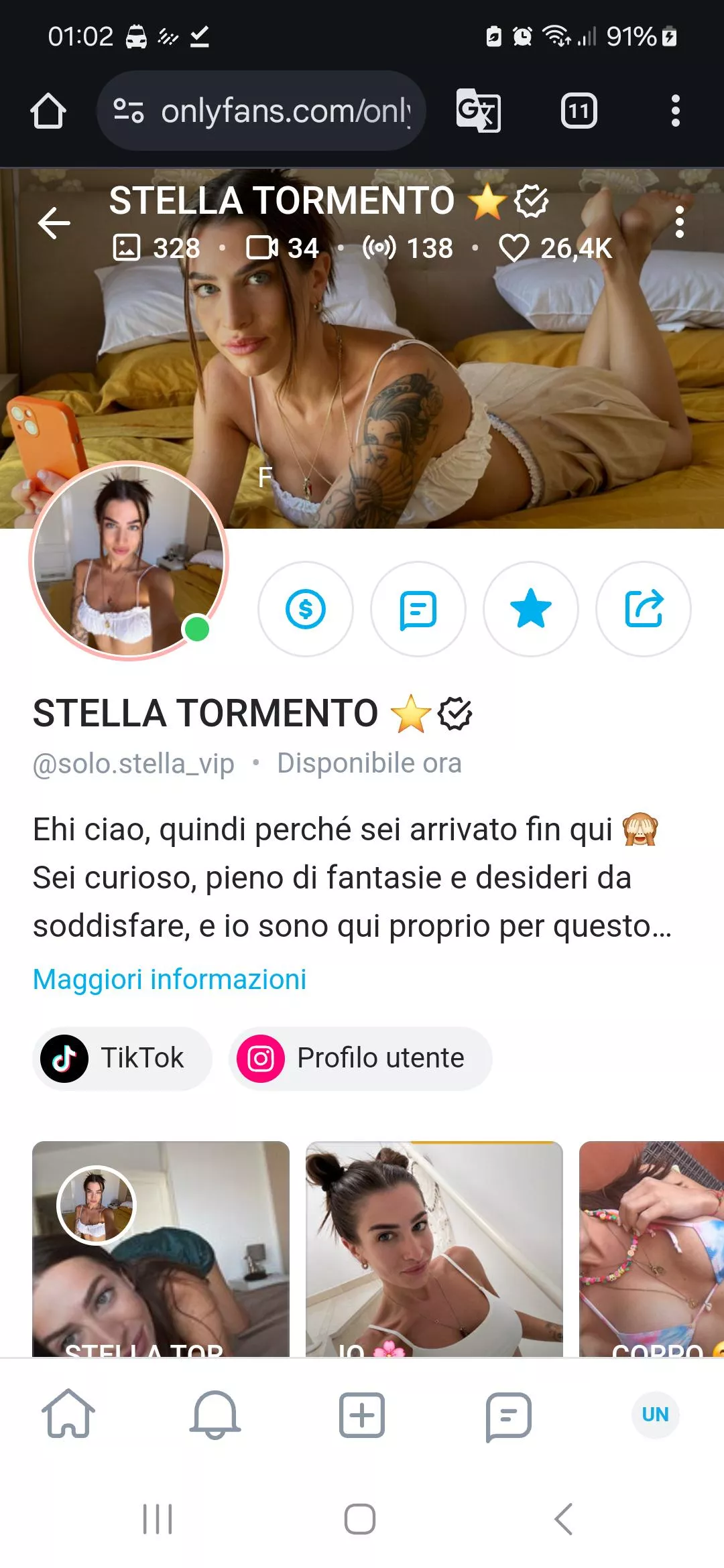 Stella tormento  posted by BreadfruitRich630