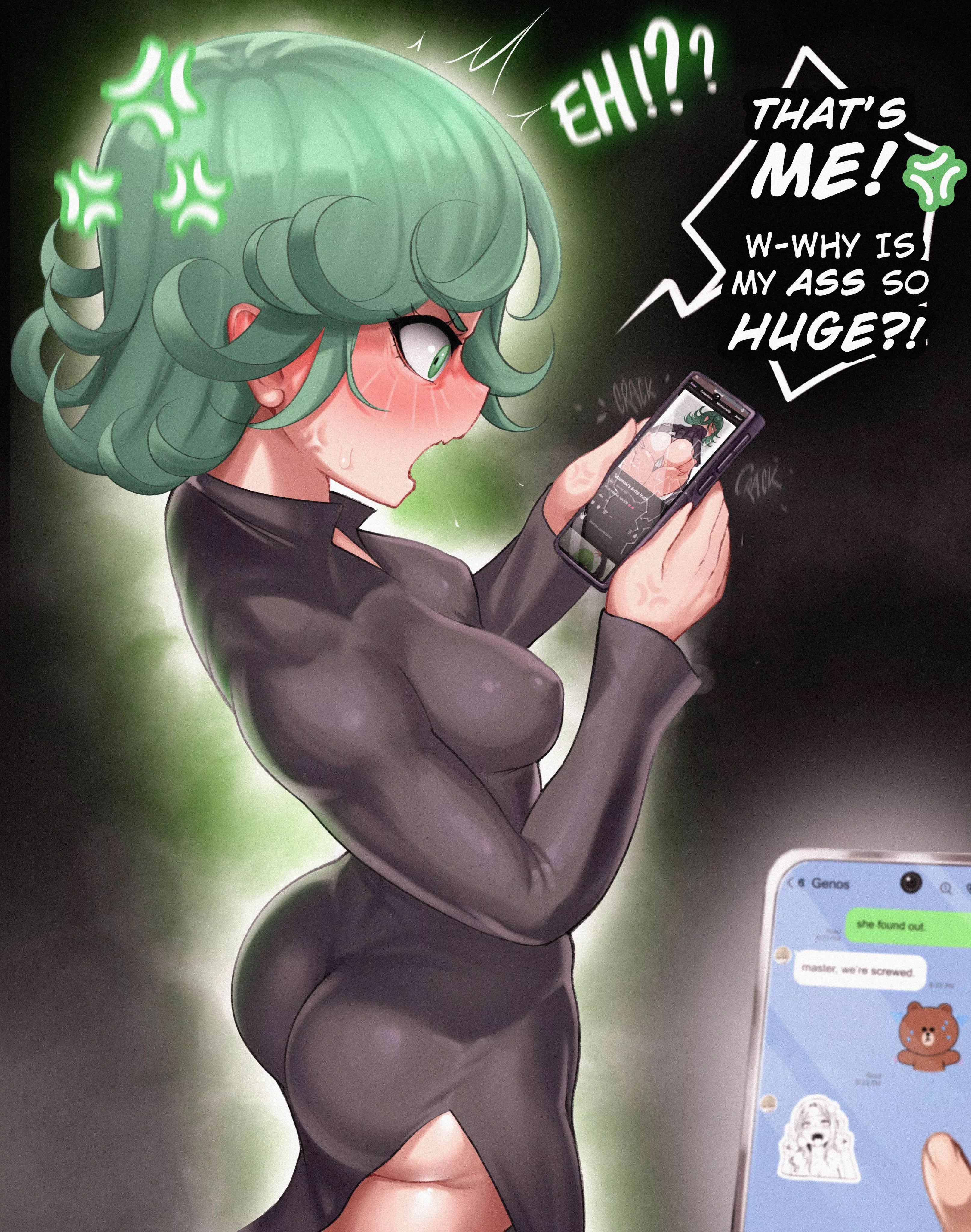 Tatsumaki is surprised (Windmill) posted by KrazyK1989