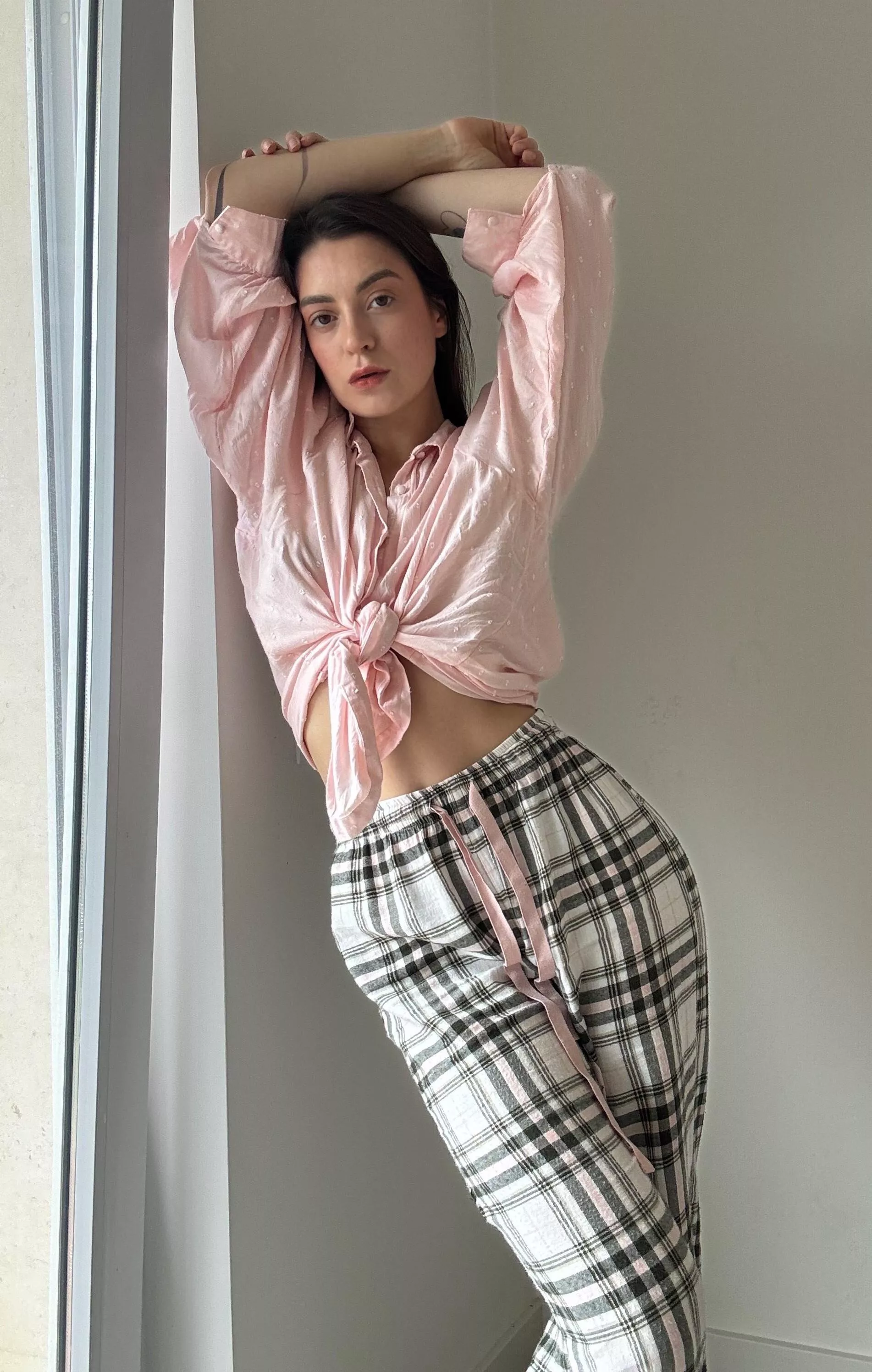 trying on some clothes for my upcoming interview posted by goldennluminous