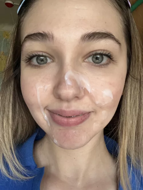 You need to cum on my face so I can smile. by Arya_Doll