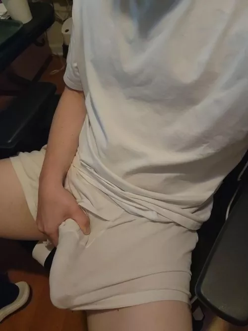 You walk in on me bulging like this, wyd? by Ok-Examination-8871