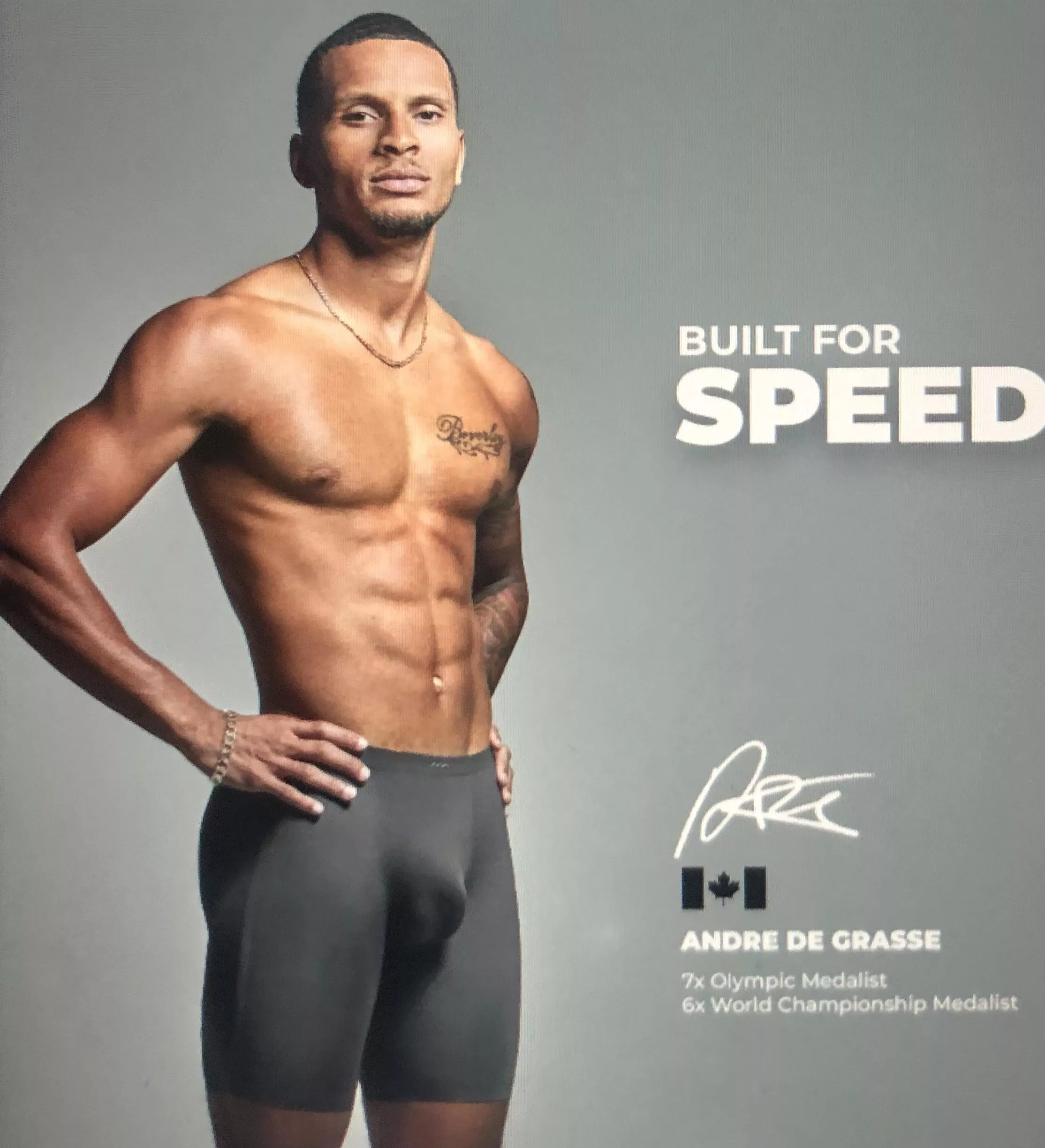 Andre De grasse  posted by alexenew