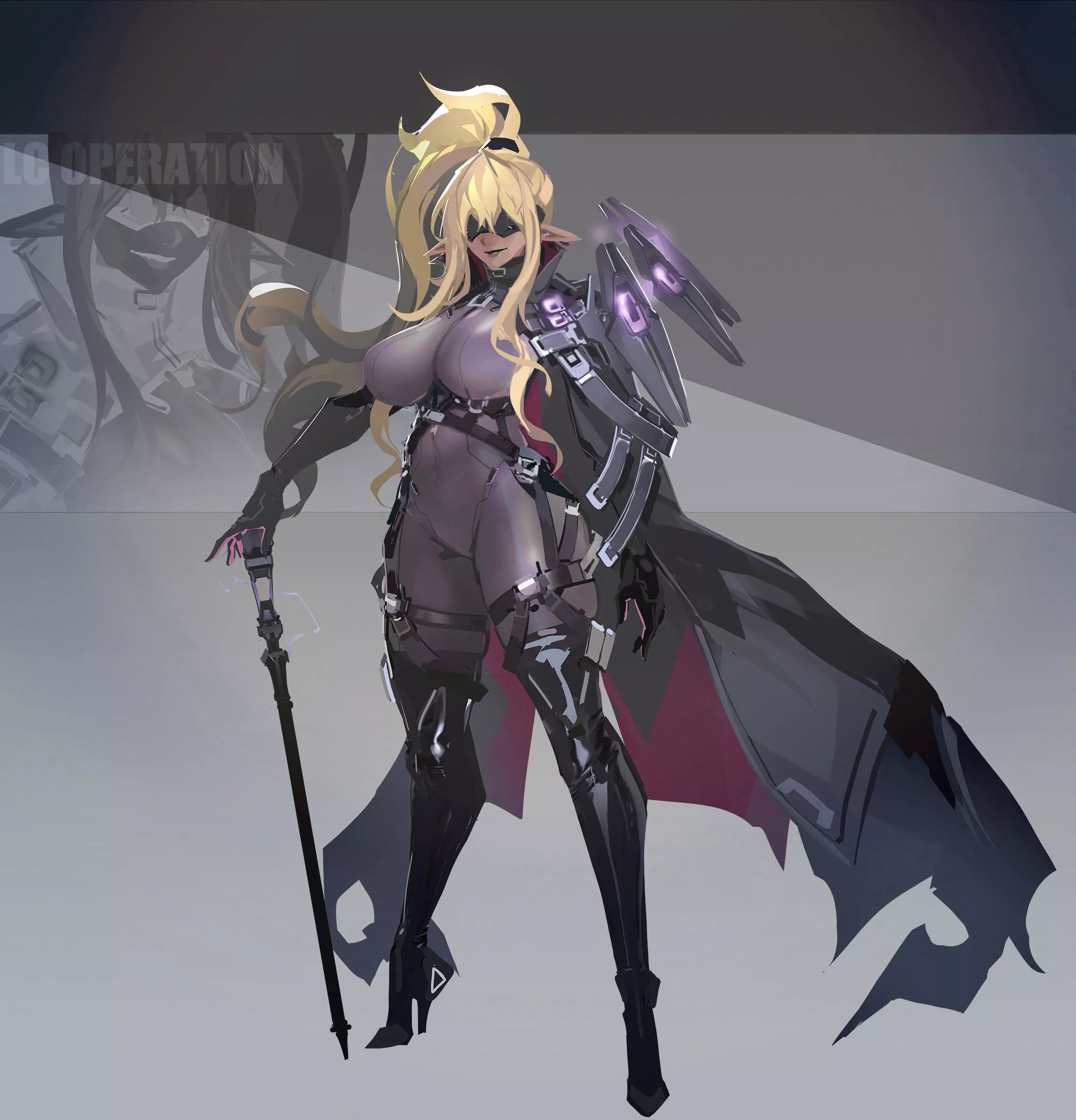 Blonde Dark Elf Advanced Power (Smjim1986 ) [Original] posted by Seaquences