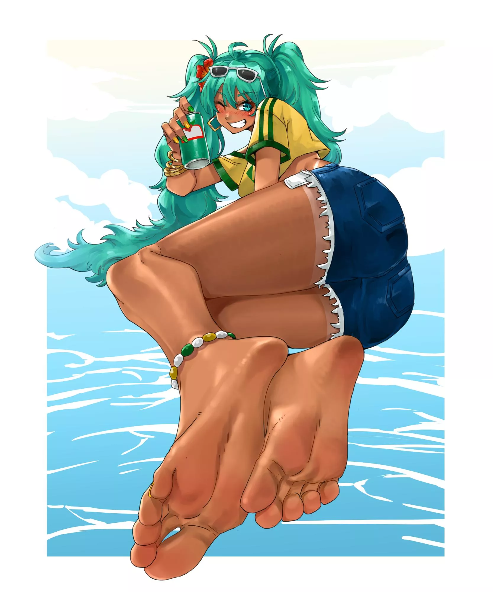 Brazilian Miku (EijiERJ) [Vocaloid] posted by [deleted]