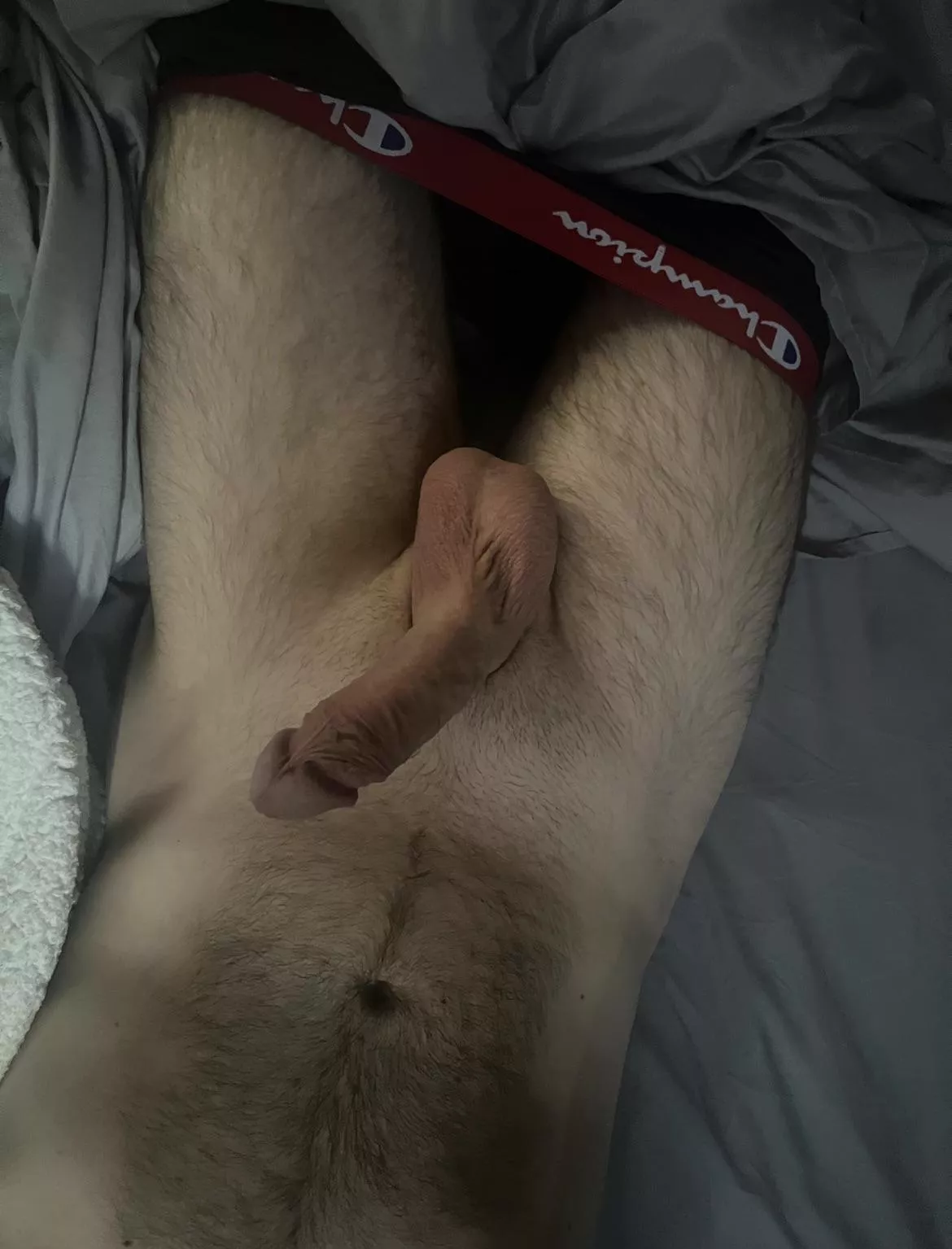 chest hair, leg hair… but the clock and balls are hairless 😏 posted by abletonyonthetrack