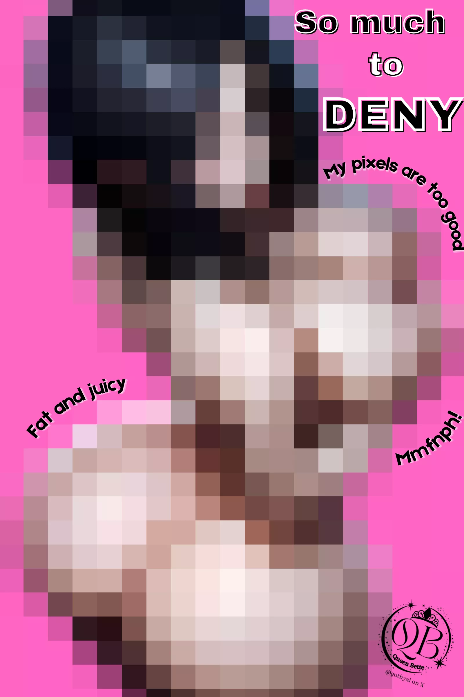 Don't get too excited... while this is more than you deserve, it's still pixelated for betas. If you get off to this you ARE a total loser! 🙄Keep squinting...  posted by Betterbetdom