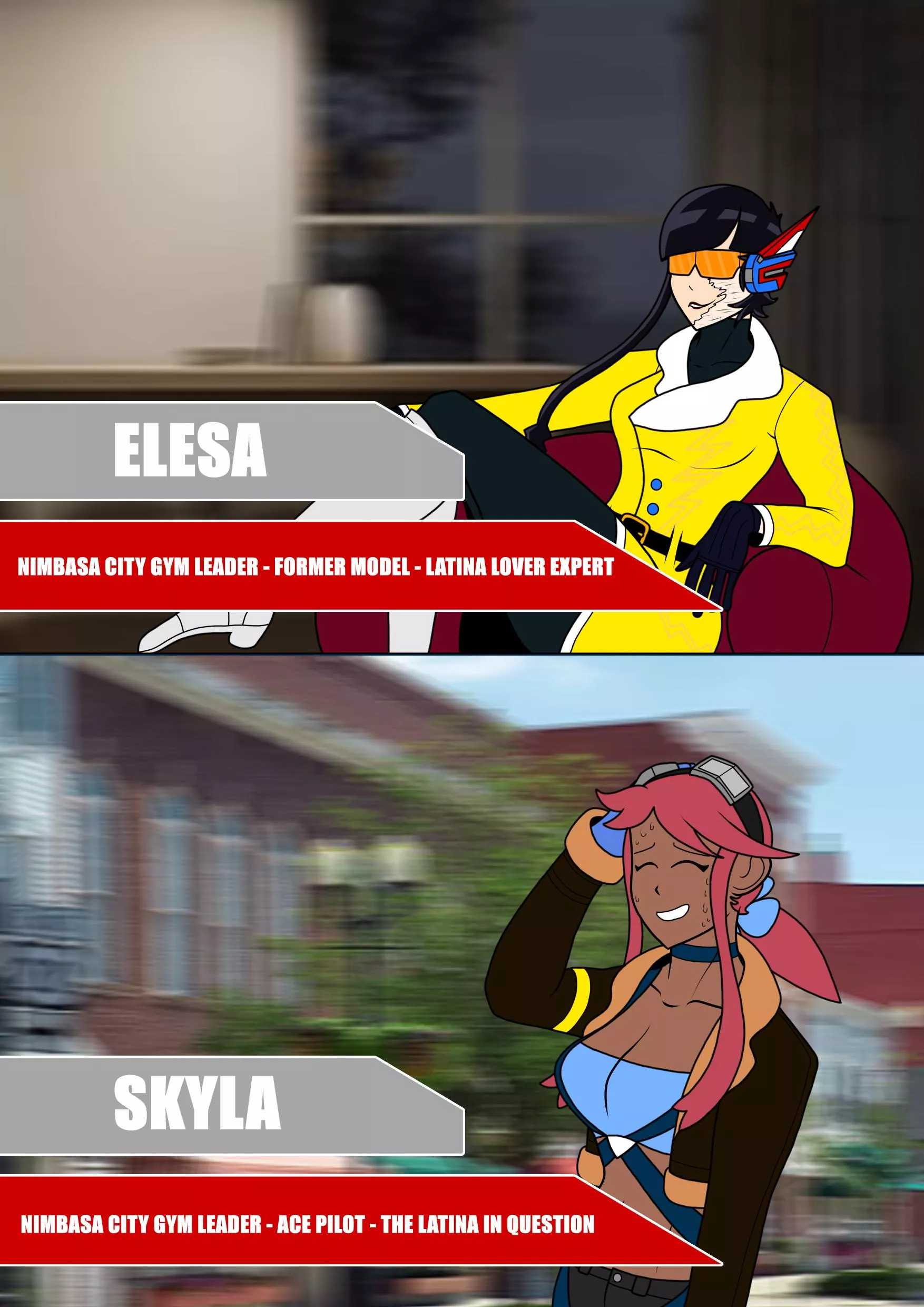 Elesa makes a bold statement! [Pokemon Black and White Edition] posted by Rigidsttructure