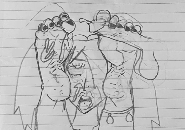 FJ sketch (OC) by carsnning