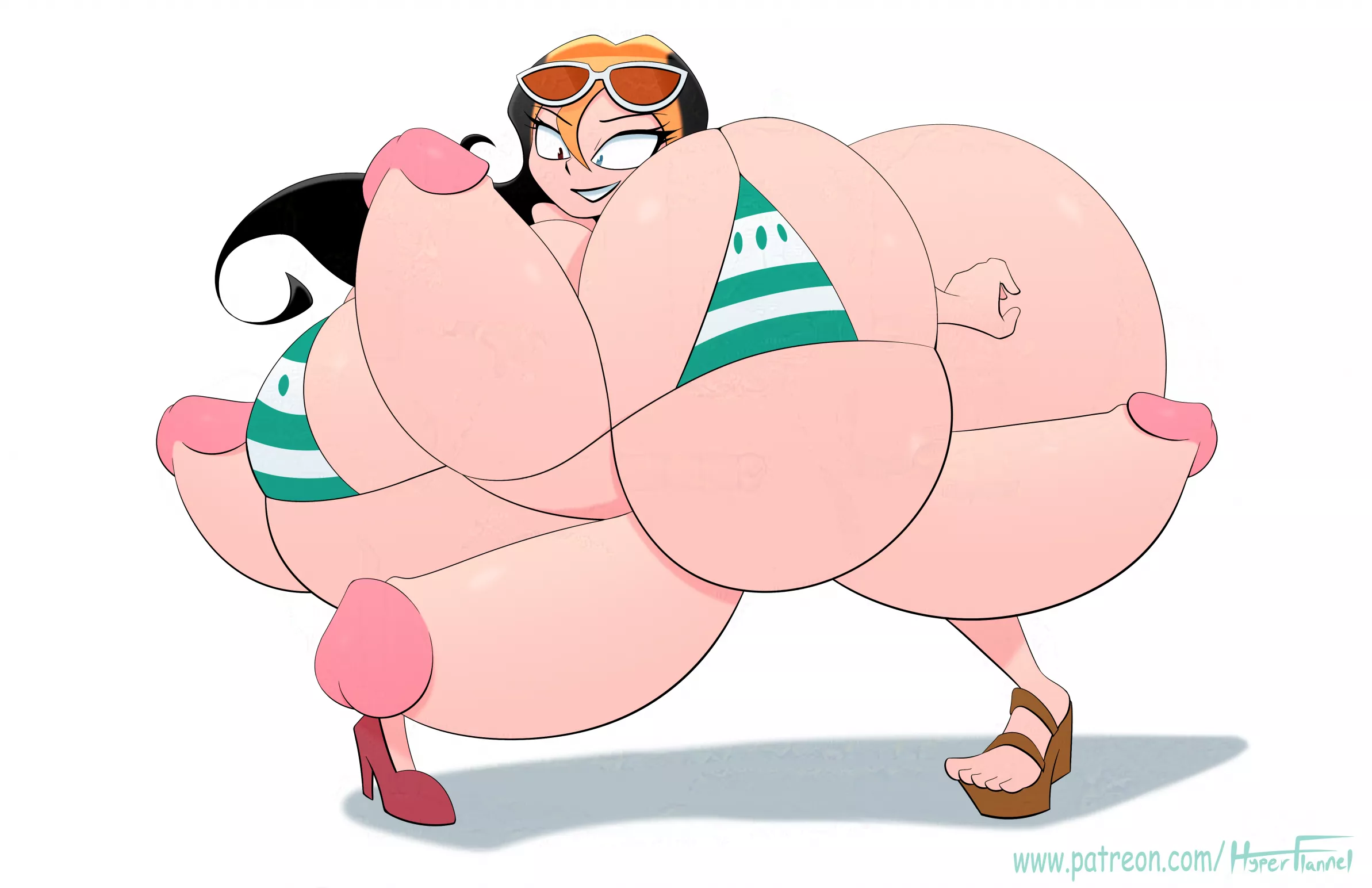 [Fusion/Body Modification] Namin About to Screw Herself by HyperFlannel posted by JudithNeff