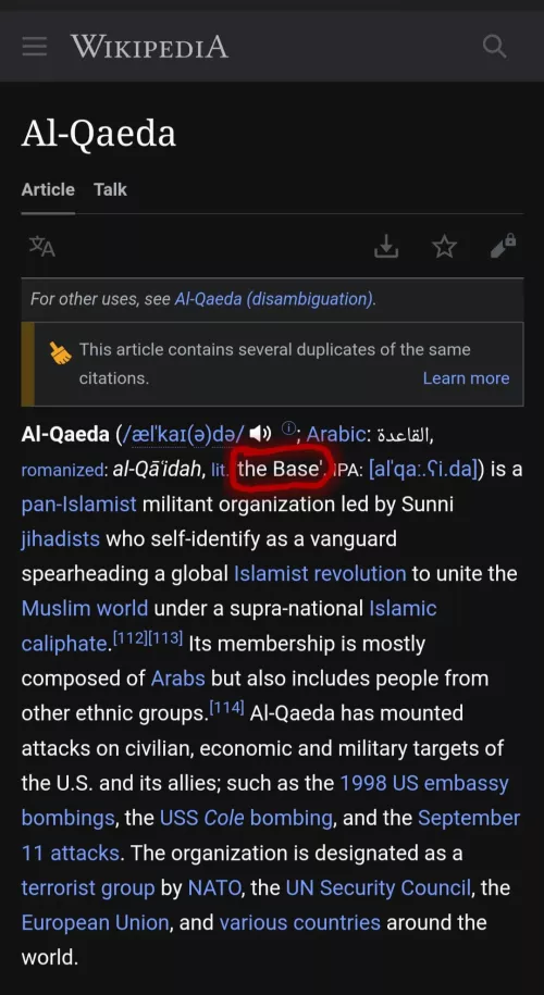 Grab it by Al-Qaeda? by adrianoconnection