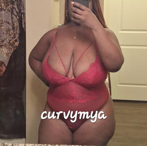 He loves him some big black tit's by Curvymya