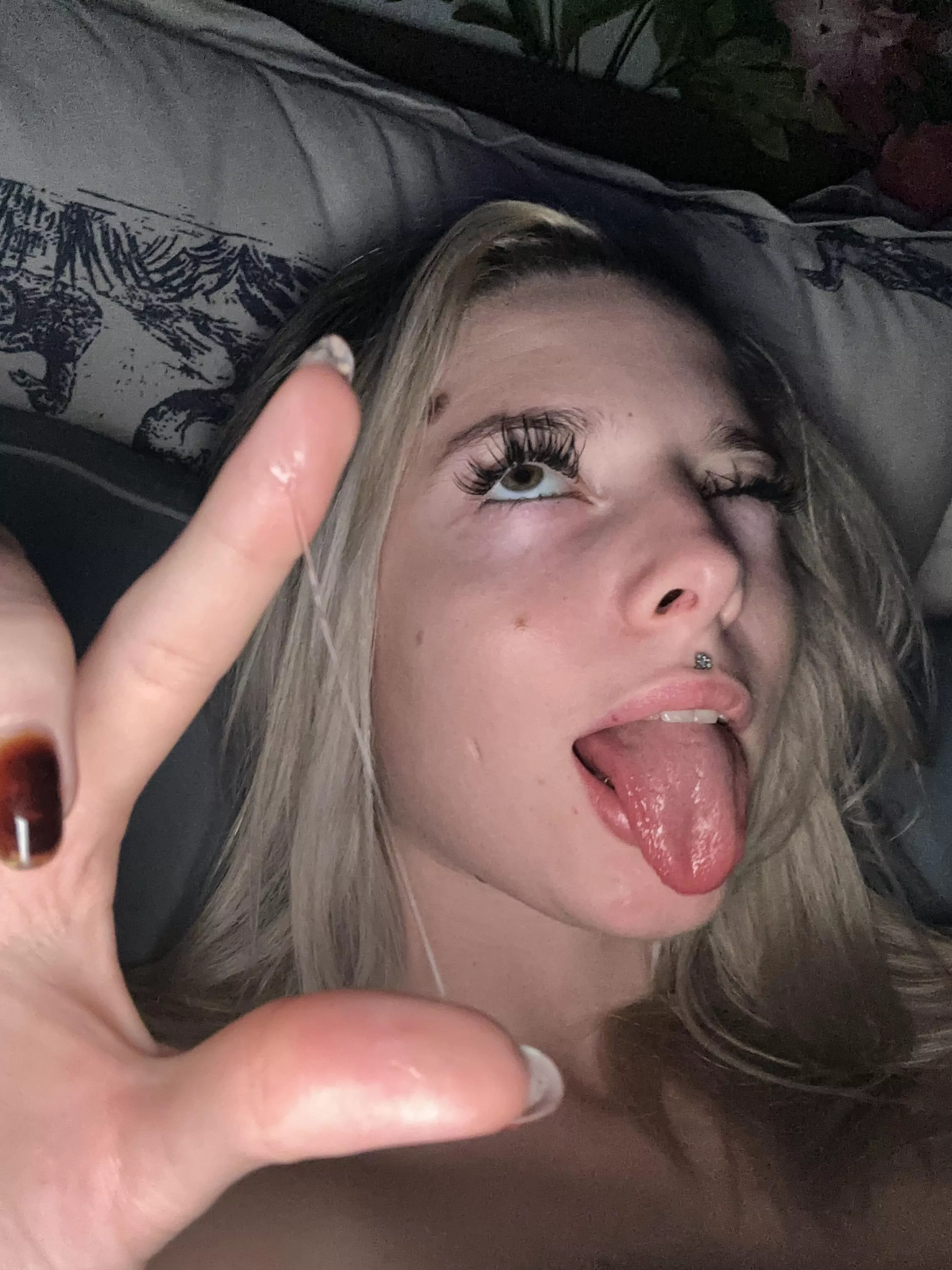 I think you realized that not only your fingers got wet posted by brumbynature