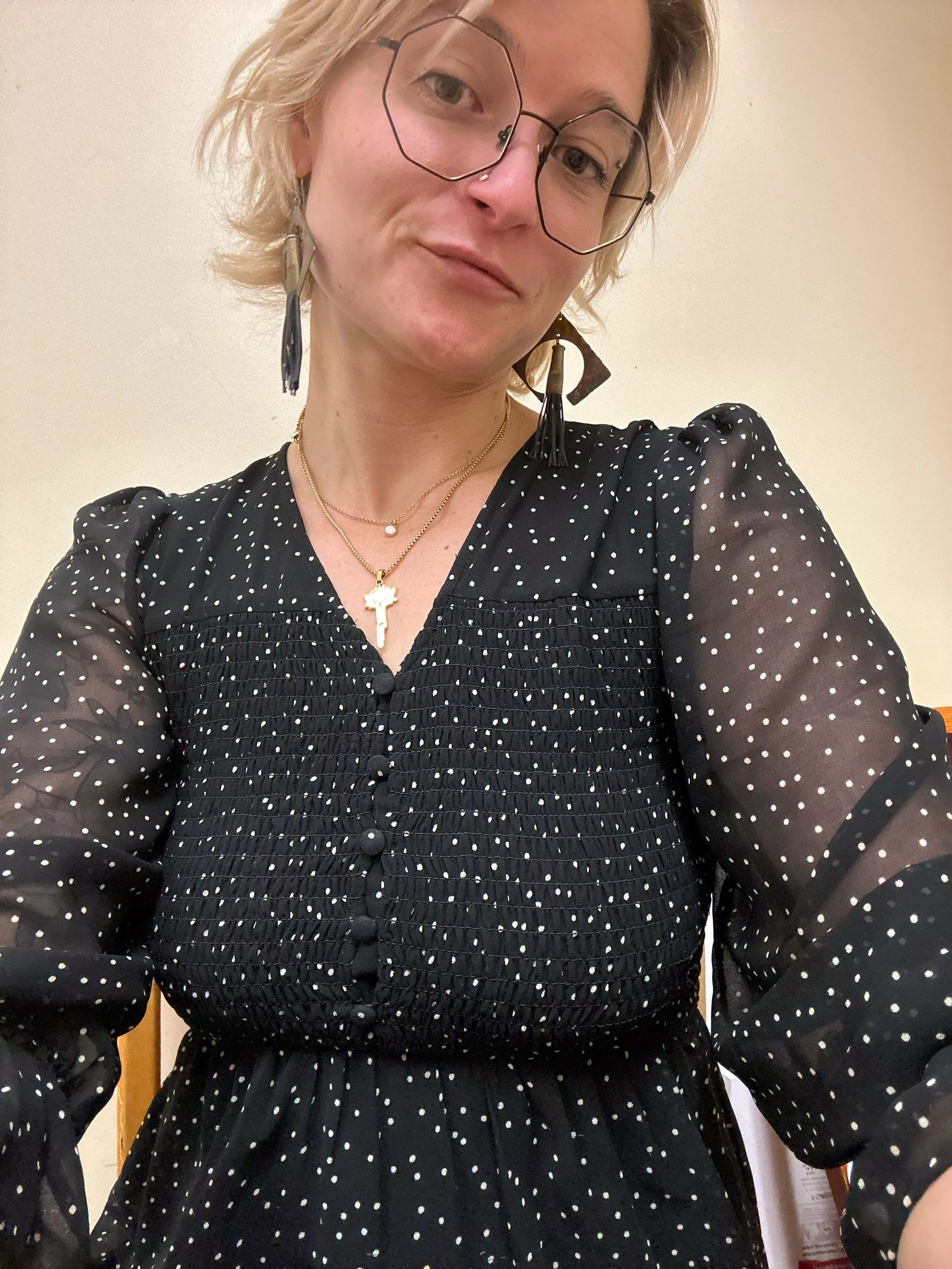 On day 15 of Locktober I got asked for the second time. Still at work this sweet older lady asked if it was the key to my heart. Yes, yes it is I replied. 2 for 2 for the old folk being nosey hahaha  posted by lilylux9