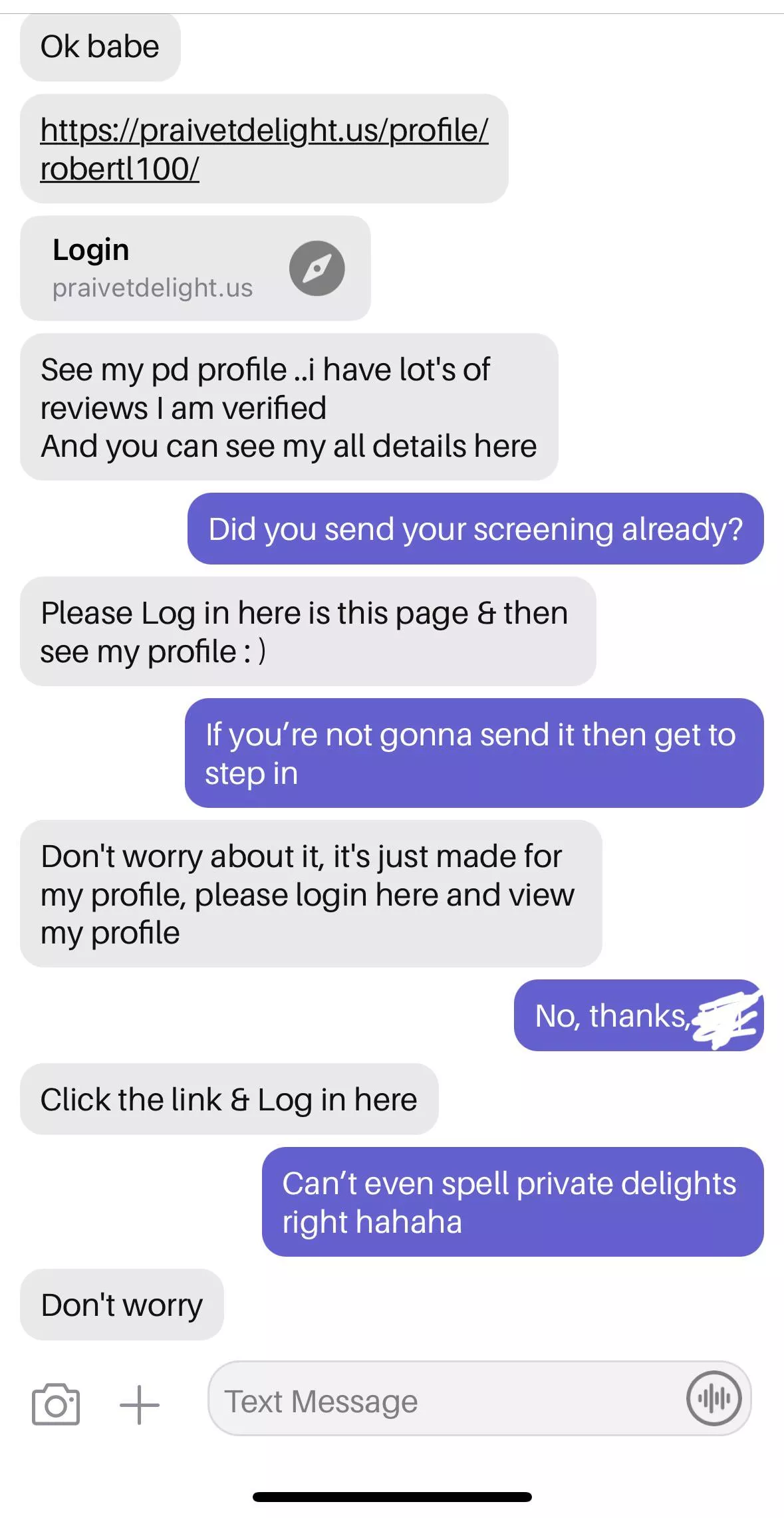 Scammers  posted by fng0506