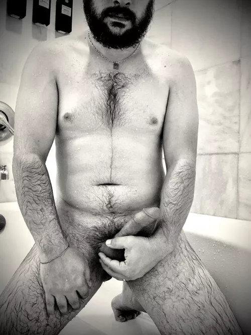 The lighting in the shower was too good to pass up by MrsAndMrGee