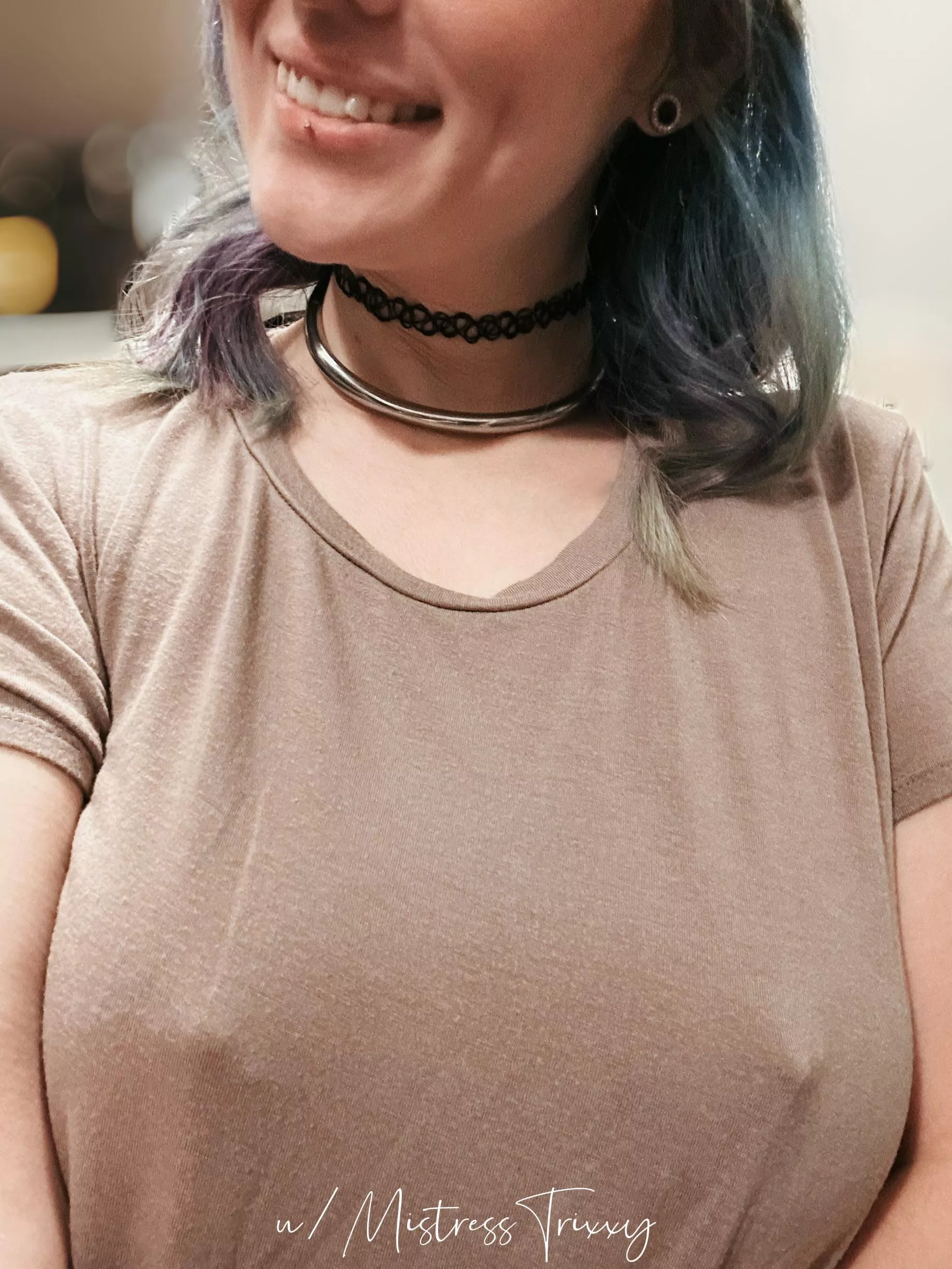 This is THE softest shirt and I think wearing a bra in it should be outlawed. Don't you? posted by MistressTrixxy