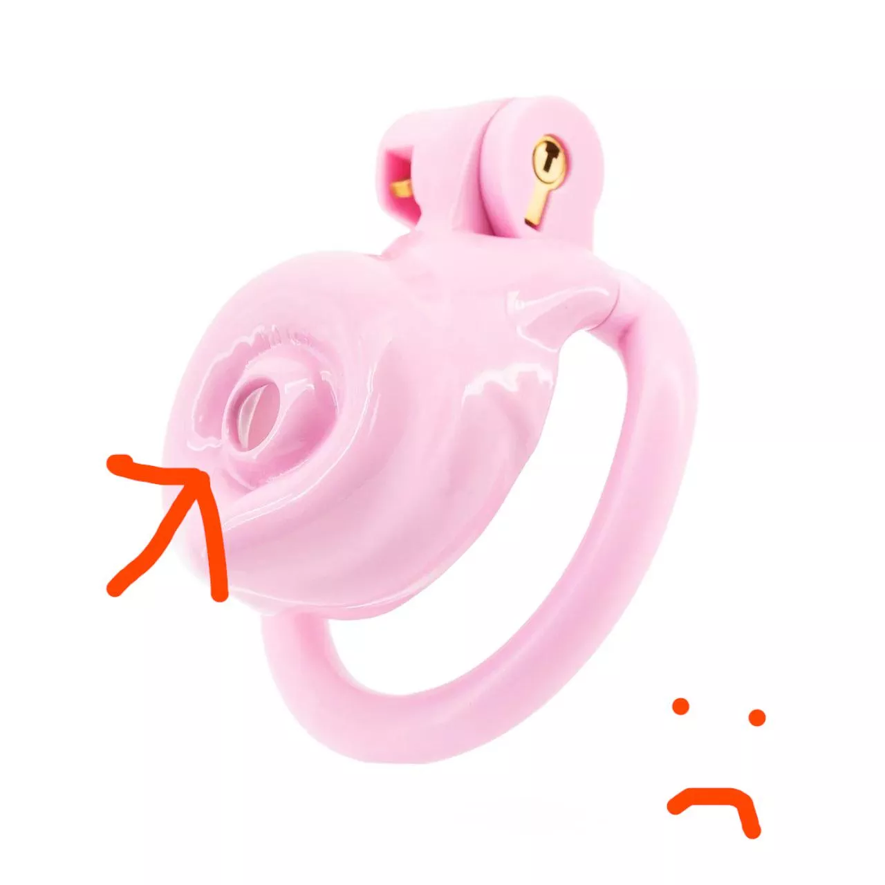 Tip going through pee hole posted by infernum-is-here