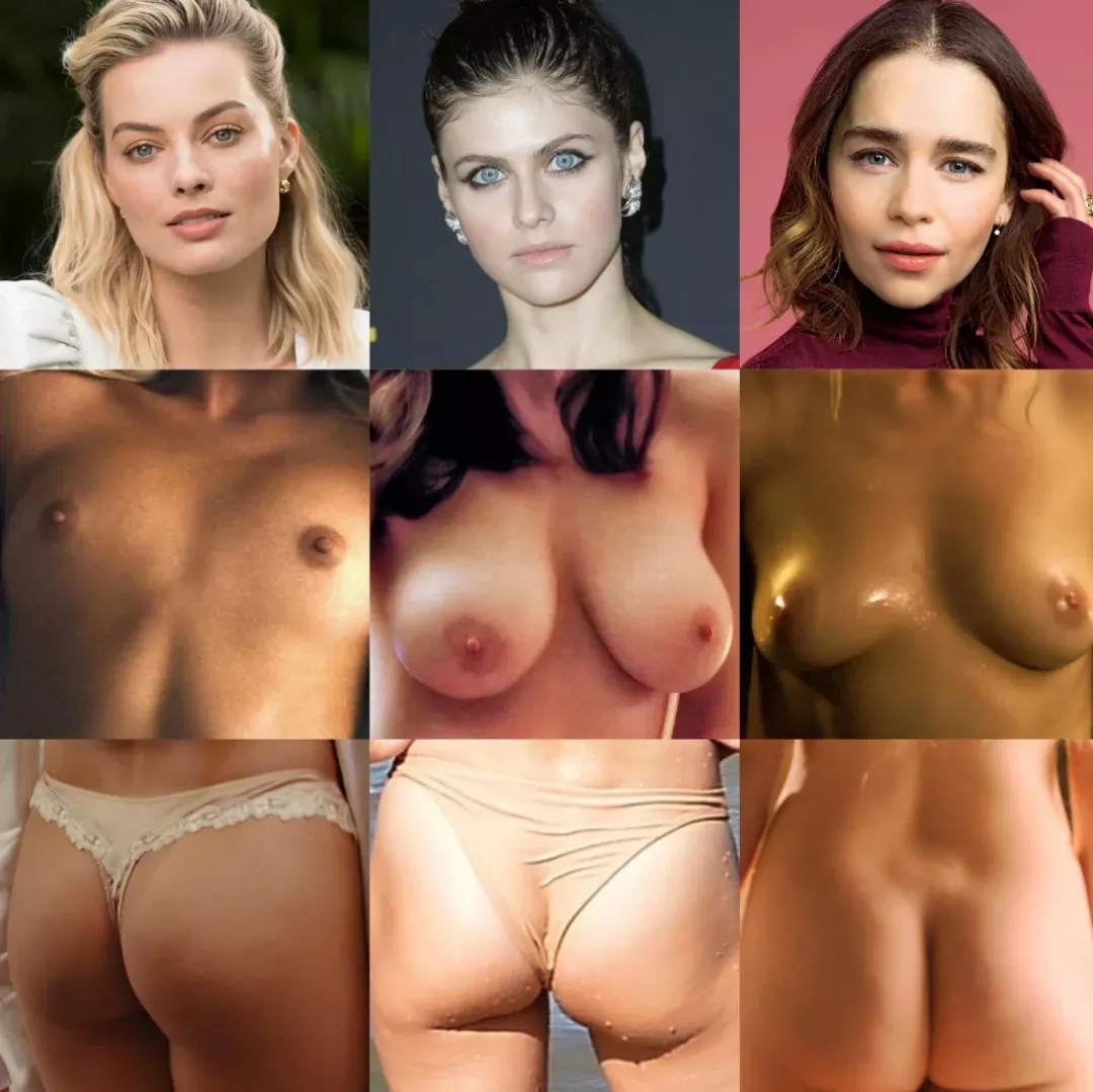 Who is your favourite among these: Margot Robbie, Alexandra Daddario OR Emilia Clarke ? posted by EzzyyPeezy