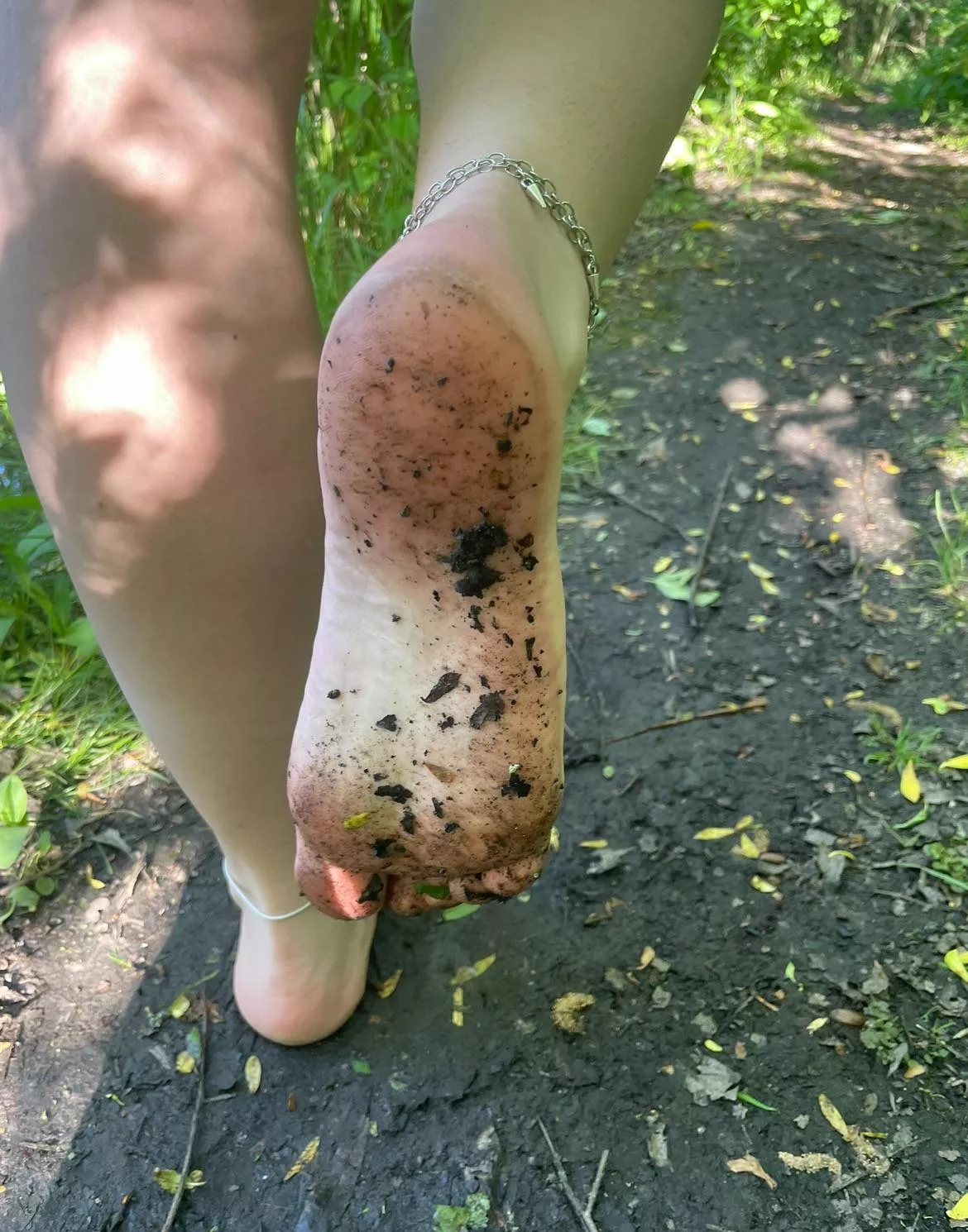 Would you like me to walk barefoot in front of you? posted by RaversRealm